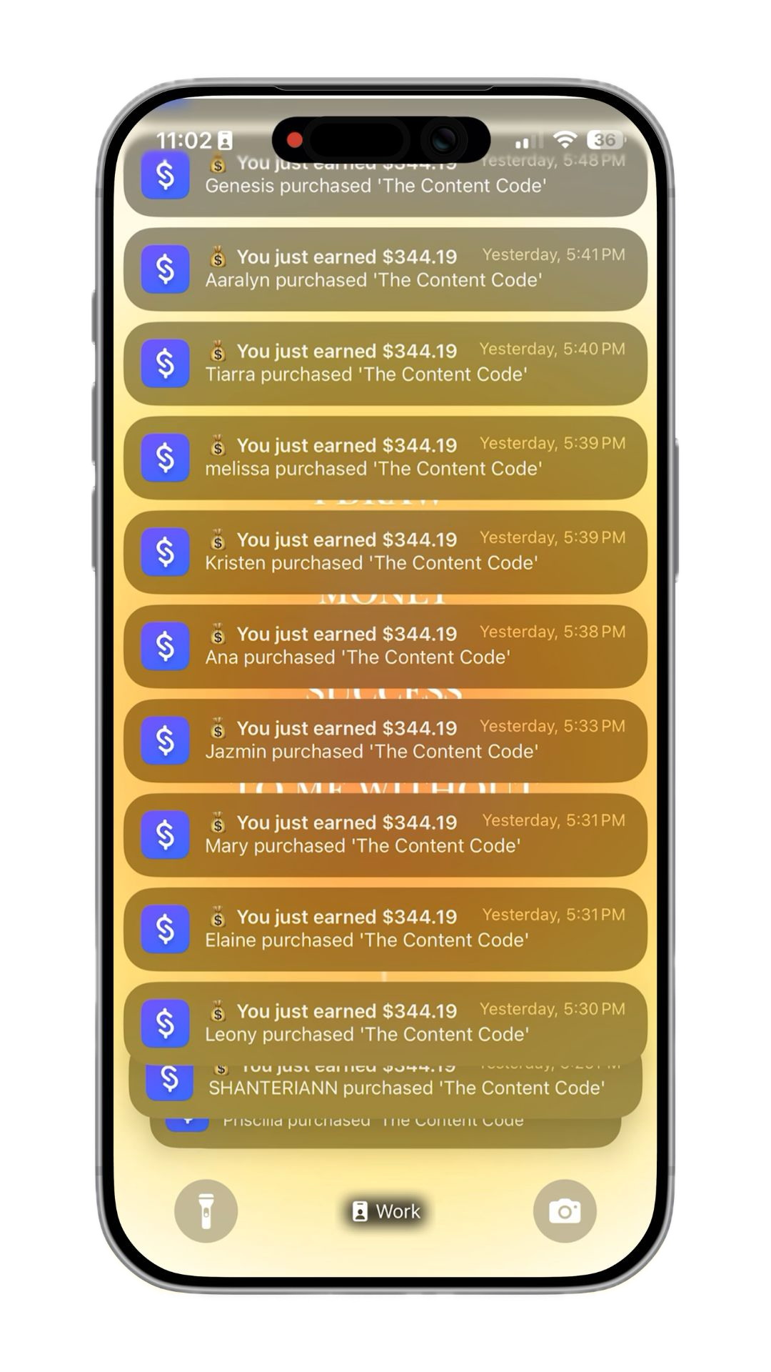 Payment notifications