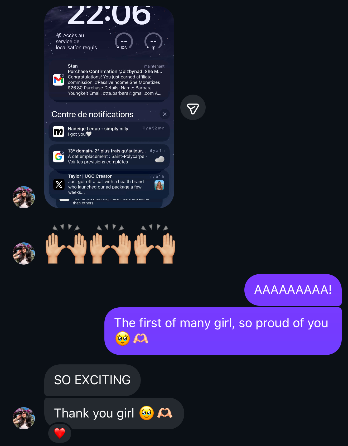 Student win
